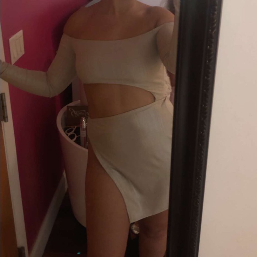 Off the shoulder dress